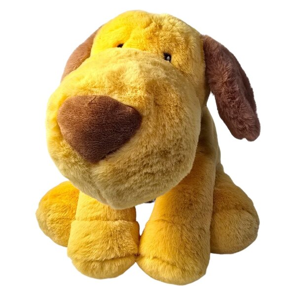 Gigglescape Dog Plush Stuffed Animal Toy Target Exclusive Yellow Brown Soft 11in - Picture 1 of 10